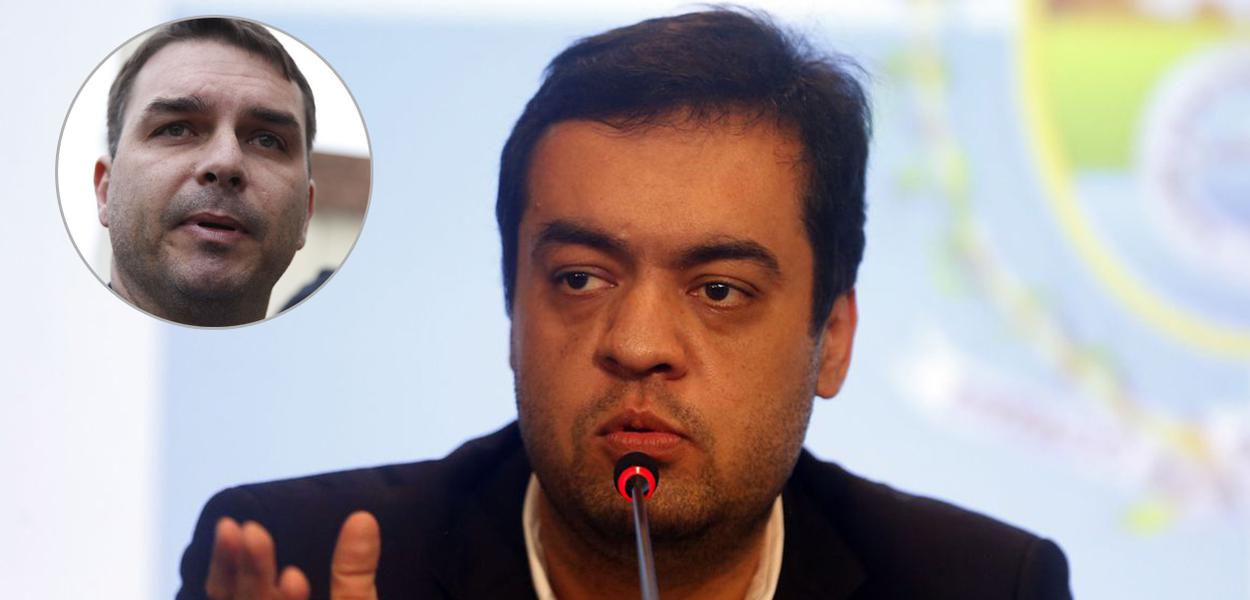 Cláudio Castro e Flávio Bolsonaro