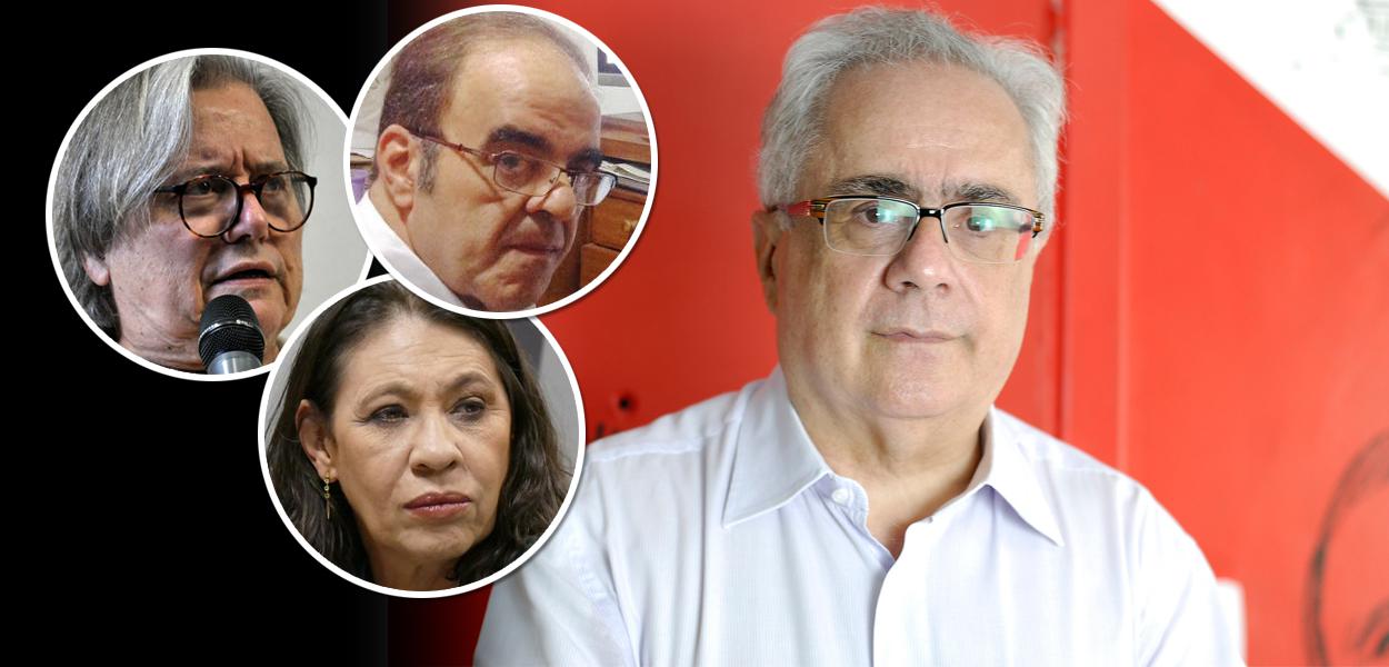 Paulo Moreira Leite, Marcelo Auler, Tereza Cruvinel e Luis Nassif