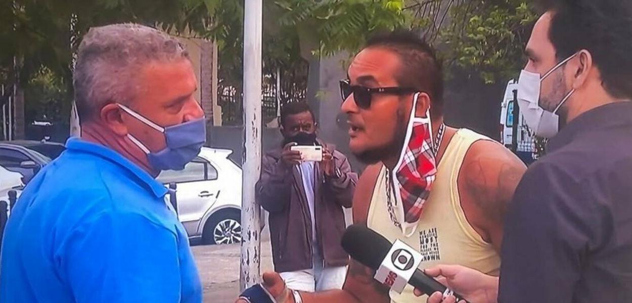 Guardiões de Crivella e repórter da Globo