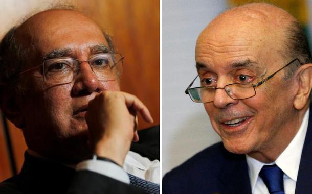 Gilmar Mendes e José Serra