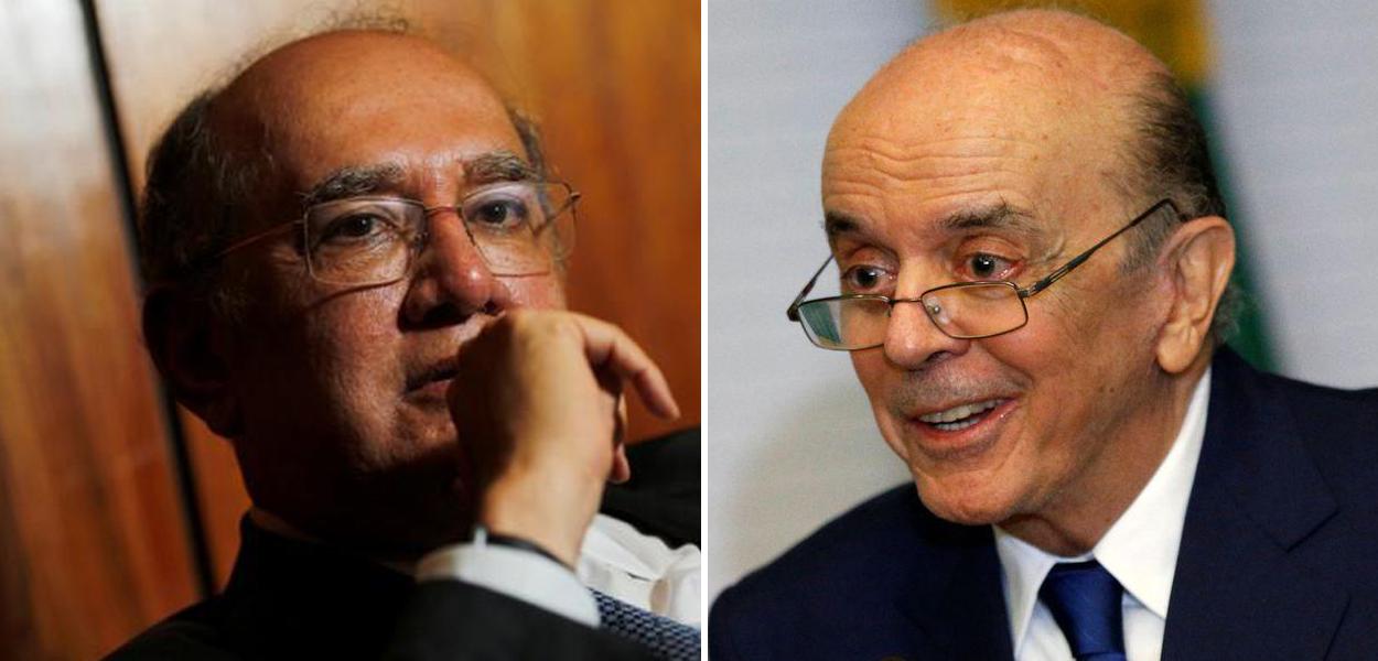 Gilmar Mendes e José Serra