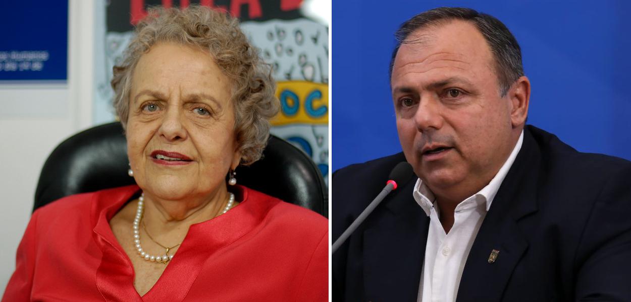 Eleonora Menicucci e Eduardo Pazuello