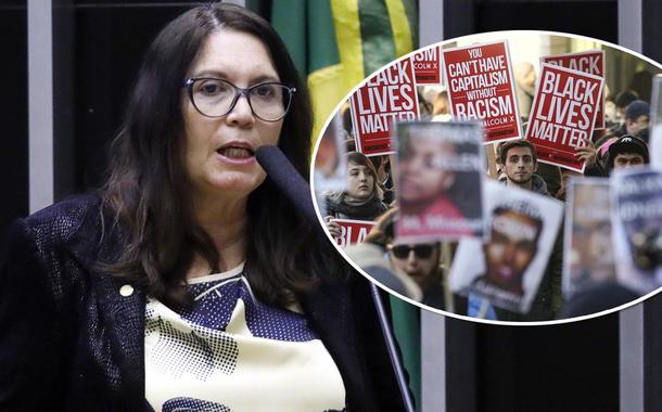 Bia Kicis e protesto Black Lives Matter