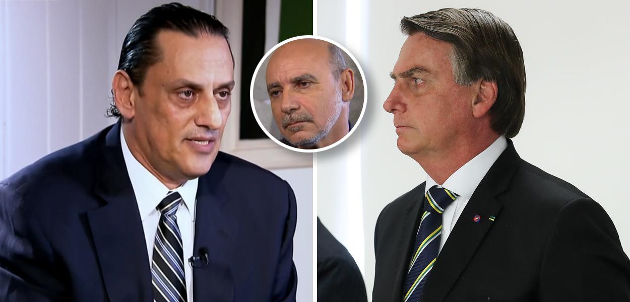 Frederick Wassef, Fabrício Queiroz e Jair Bolsonaro