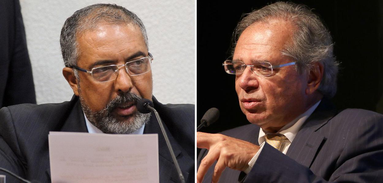 Paulo Paim e Paulo Guedes