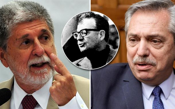 Celso Amorim, Salvador Allende e Alberto Fernández