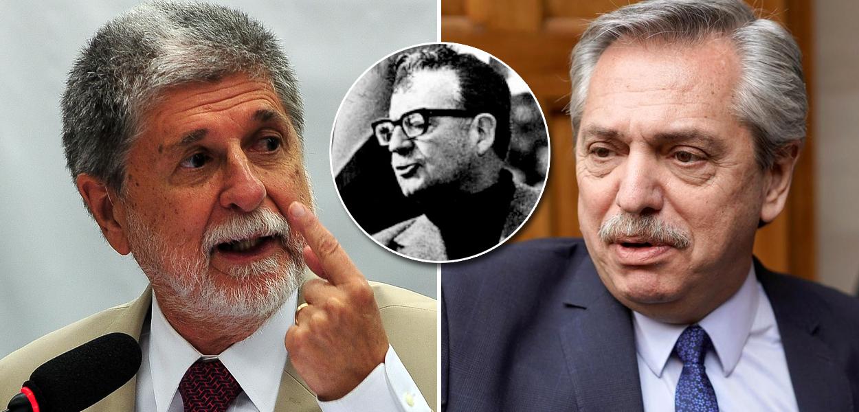 Celso Amorim, Salvador Allende e Alberto Fernández