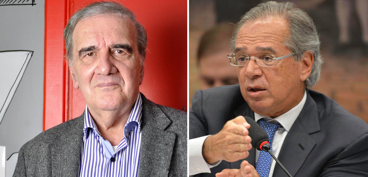 Luiz Gonzaga Belluzzo e Paulo Guedes