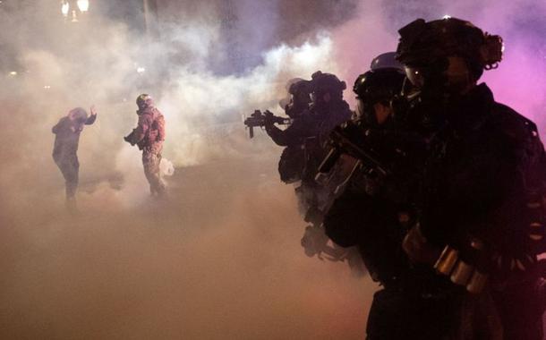 Repressão nos EUA contra antifas