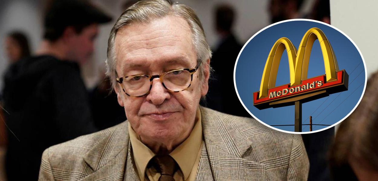 Olavo de Carvalho e McDonald's