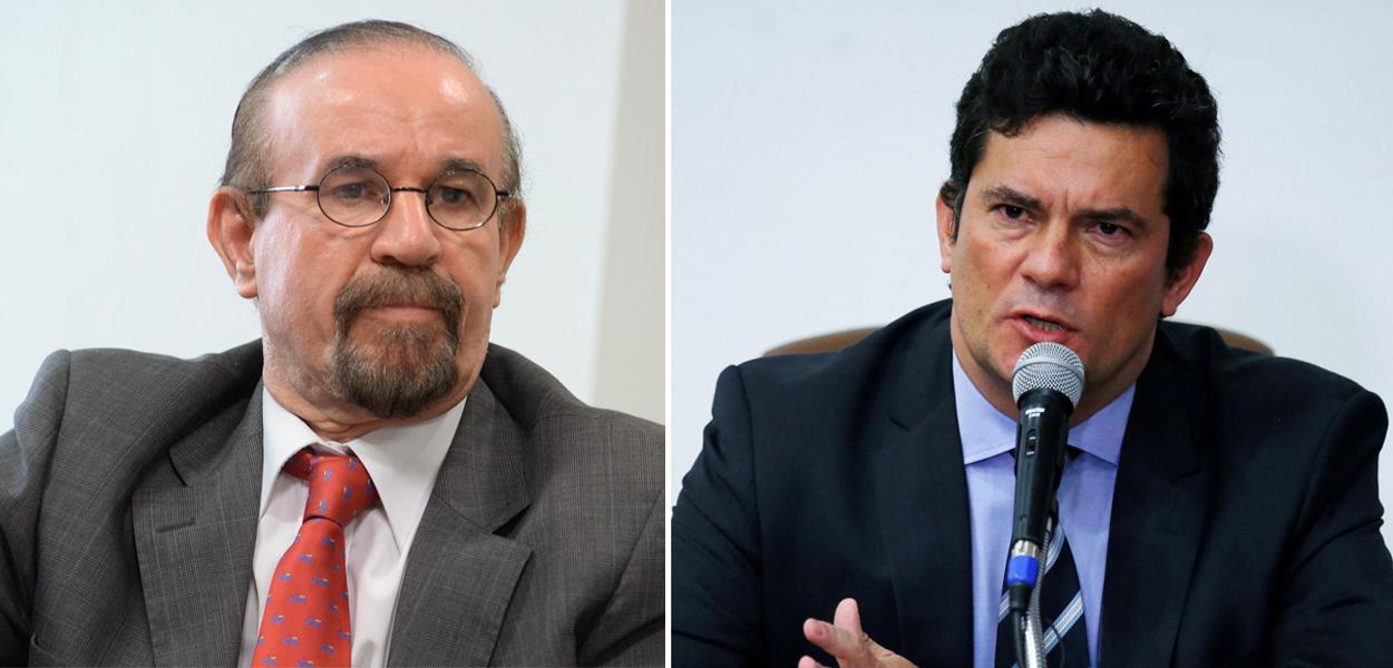 Advogado Cezar Bitencourt e Sergio Moro