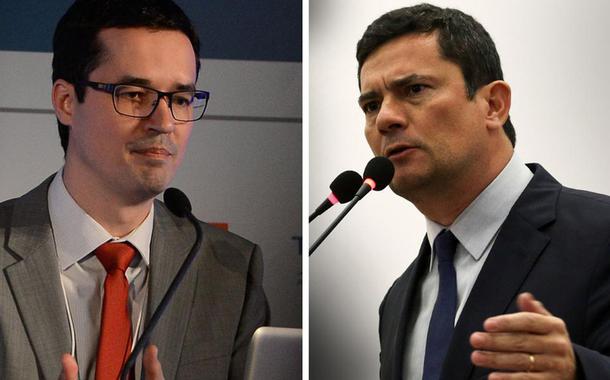 Deltan Dallagnol e Sérgio Moro