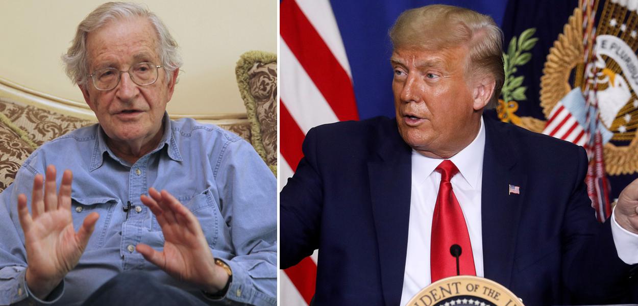 Noam Chomsky e Donald Trump