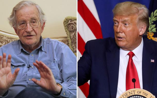 Noam Chomsky e Donald Trump