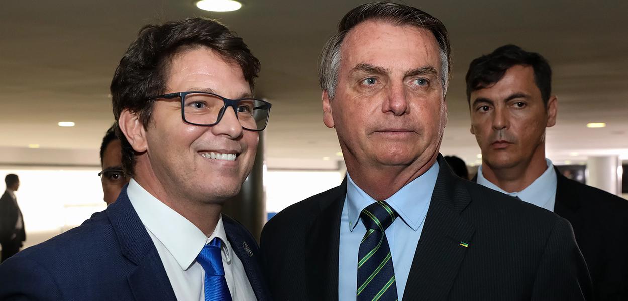 Mário Frias e Jair Bolsonaro