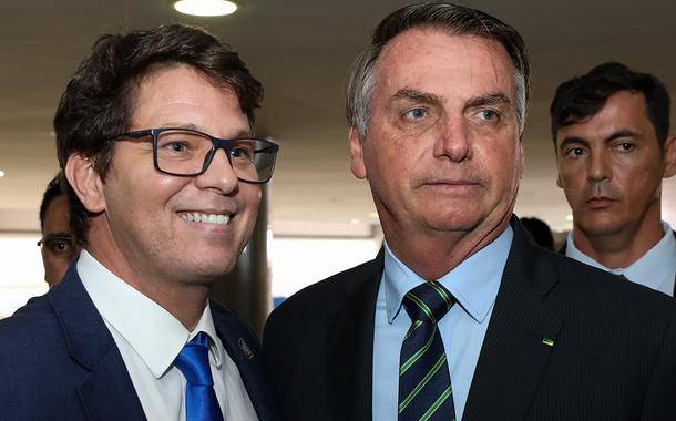 Mário Frias e Jair Bolsonaro