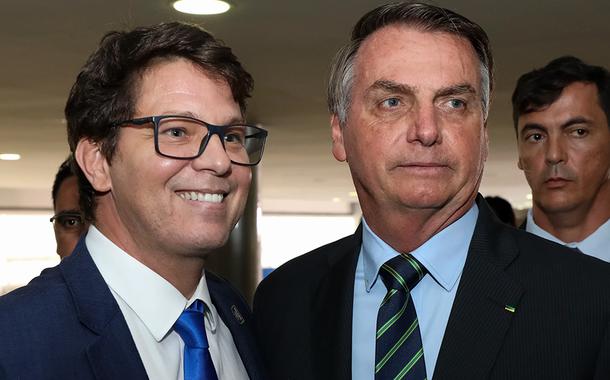 Mário Frias e Jair Bolsonaro