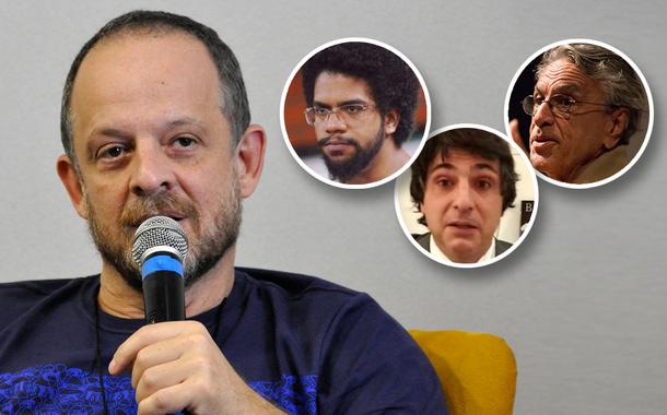 Breno Altman, Jones Manoel, Guga Chacra e Caetano Veloso
