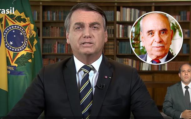 Jair Bolsonaro e Roberto Marinho