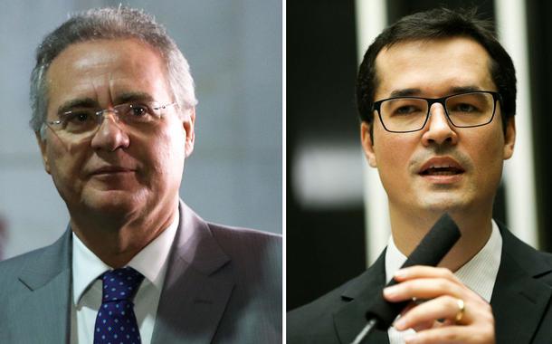 Renan Calheiros e Deltan Dallagnol