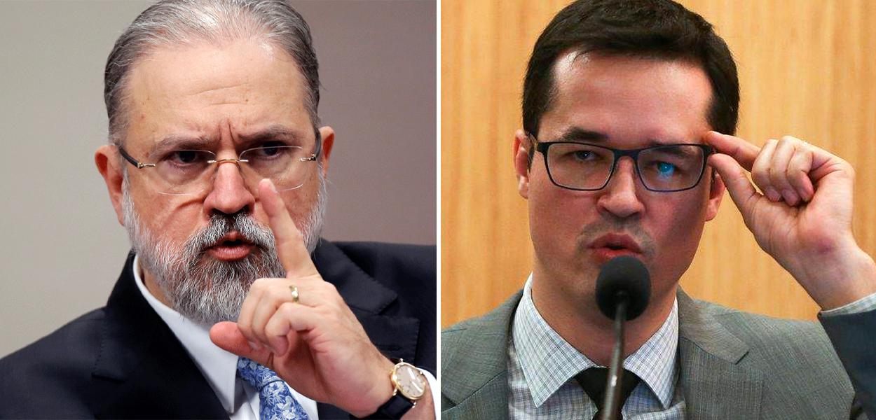 Augusto Aras e Deltan Dallagnol