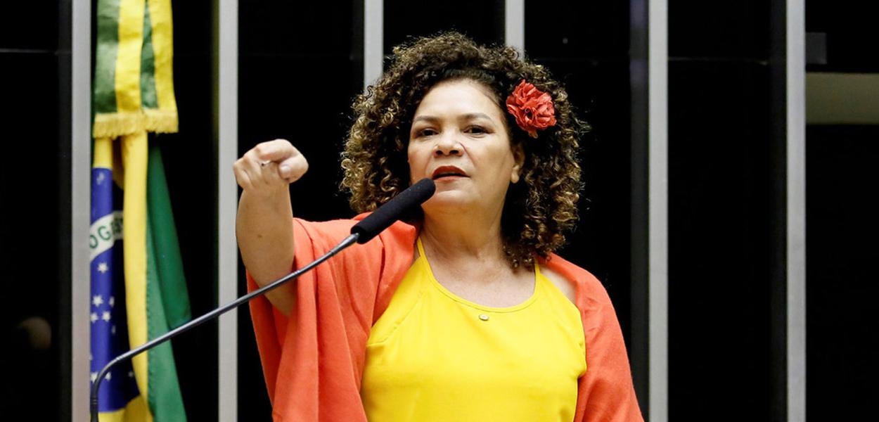 Deputada Perpétua Almeida, líder do PCdoB na Câmara dos Deputados