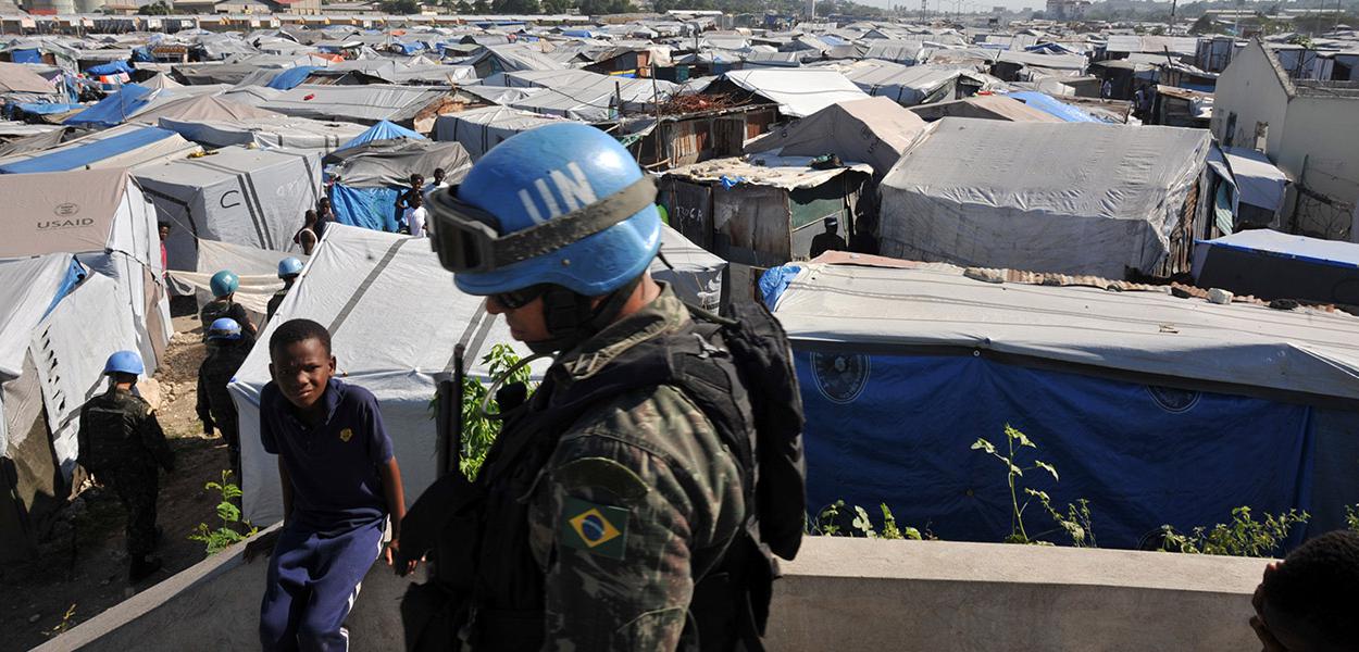 Missão das Nações Unidas para a estabilização no Haiti