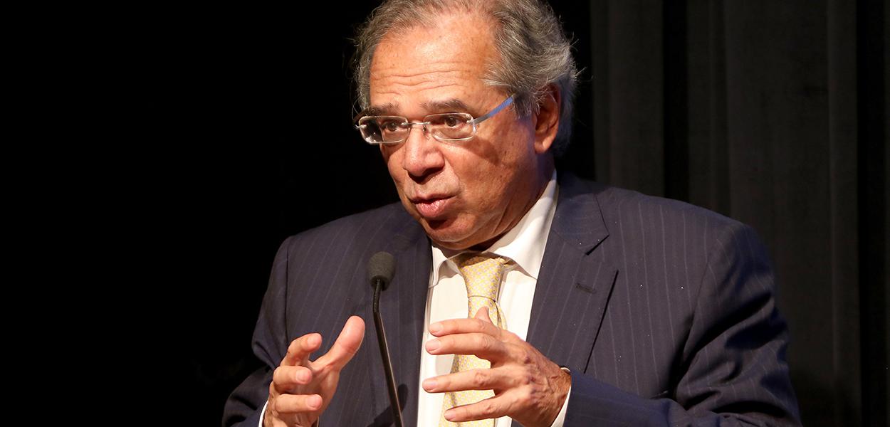 O ministro da Economia, Paulo Guedes