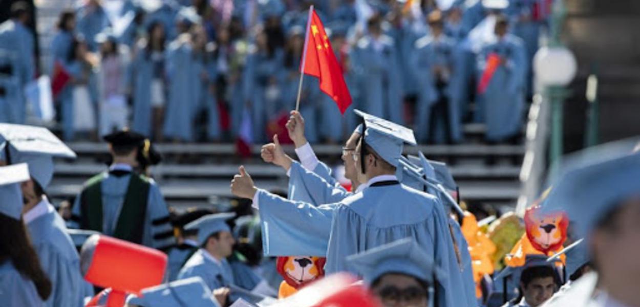 Estudantes chineses nos EUA