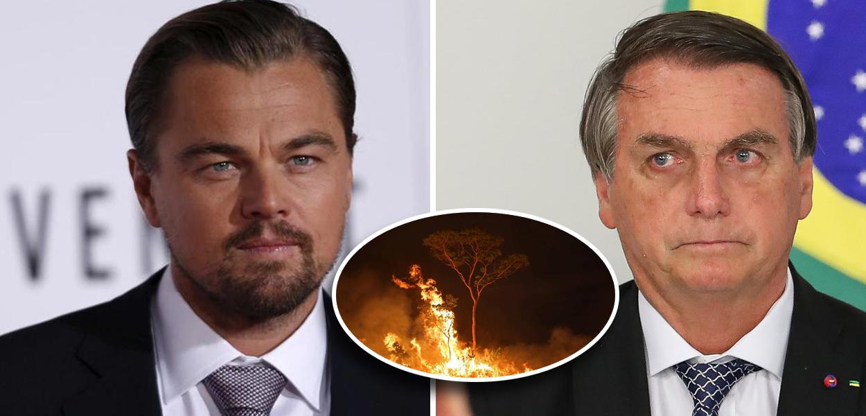 Leonardo DiCaprio, Amazônia em chamas e Jair Bolsonaro