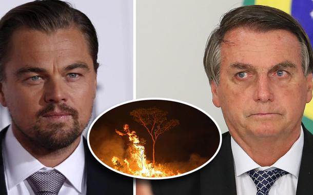 Leonardo DiCaprio, Amazônia em chamas e Jair Bolsonaro