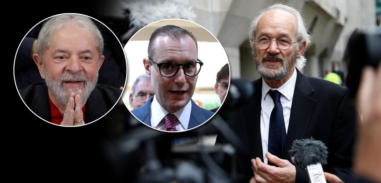 Lula, Cristiano Zanin e John Shipton
