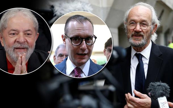 Lula, Cristiano Zanin e John Shipton