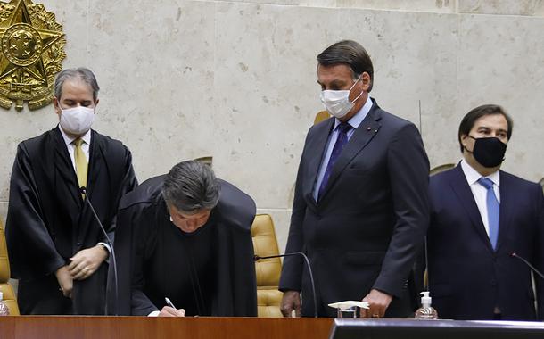 Sessão solene de posse do ministro Luiz Fux na Presidência do STF. (10/09/2020)