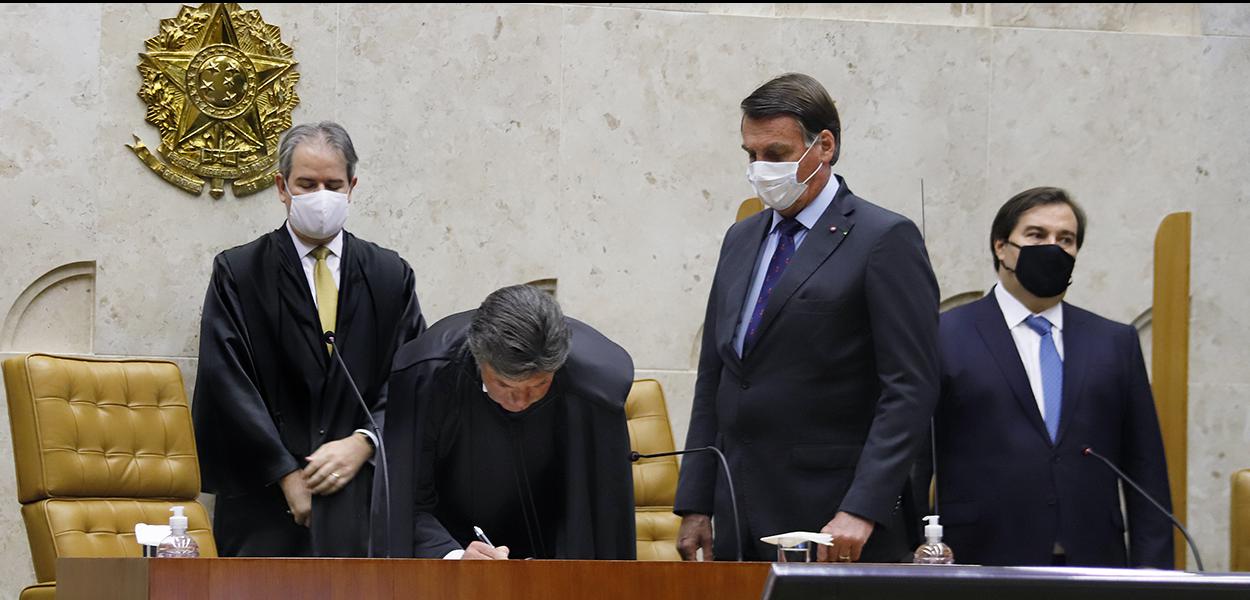 Sessão solene de posse do ministro Luiz Fux na Presidência do STF. (10/09/2020)