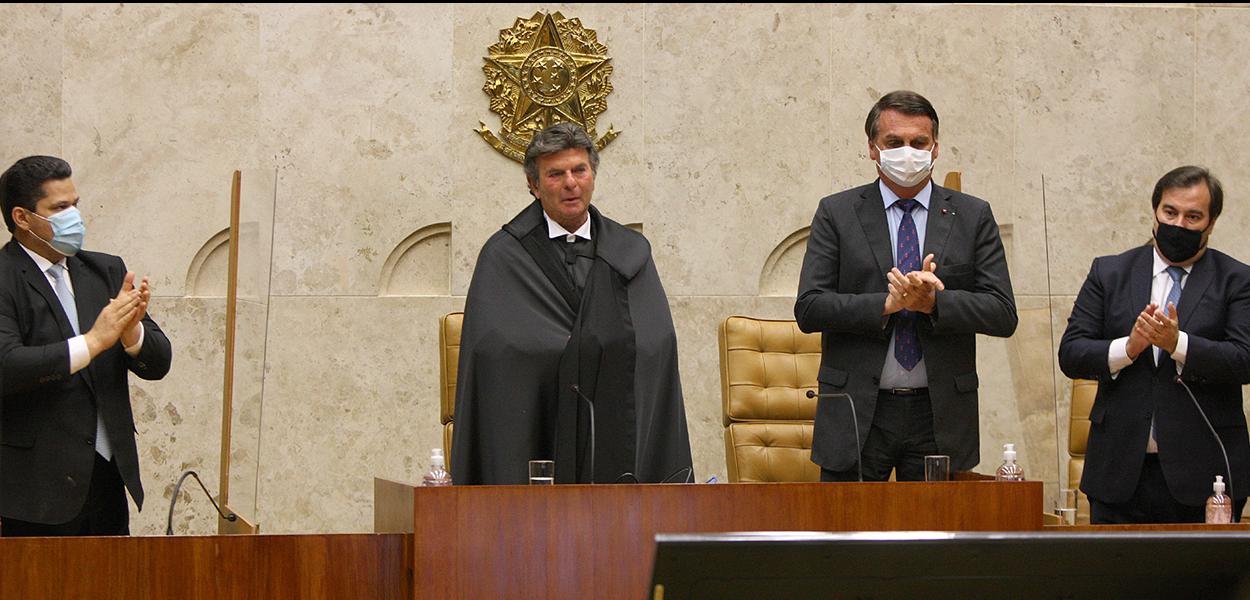 Sessão de posse do ministro Luiz Fux na presidência do STF. (10/09/2020)