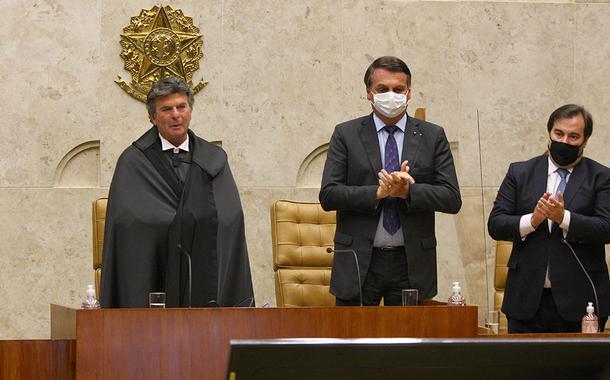 Sessão de posse do ministro Luiz Fux na presidência do STF. (10/09/2020)