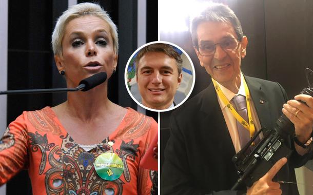 Cristiane Brasil, Pedro Fernandes e Roberto Jefferson