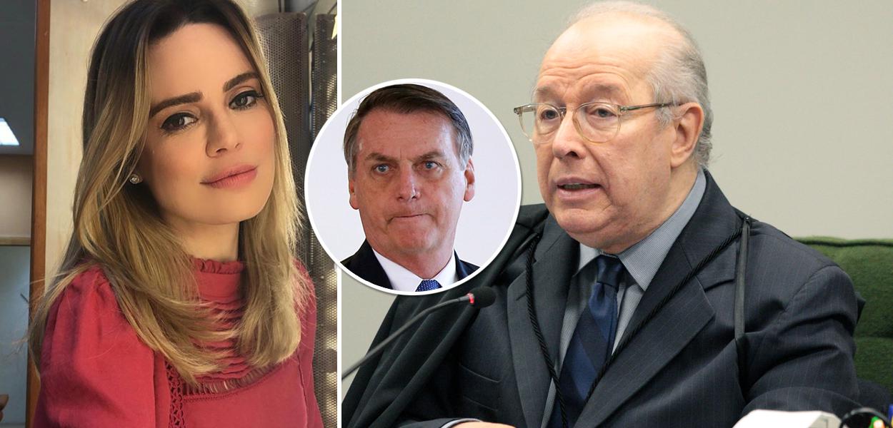 Rachel Sheherazade, Bolsonaro e Celso de Mello