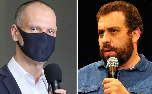 Bruno Covas e Guilherme Boulos