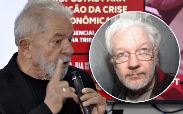 Lula e Julian Assange