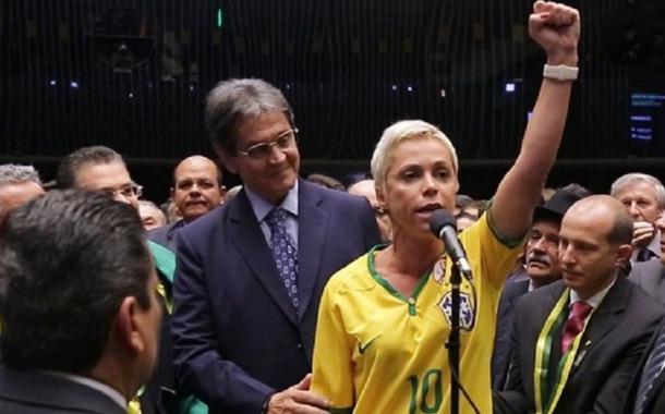 Cristiane Brasil e Roberto Jefferson