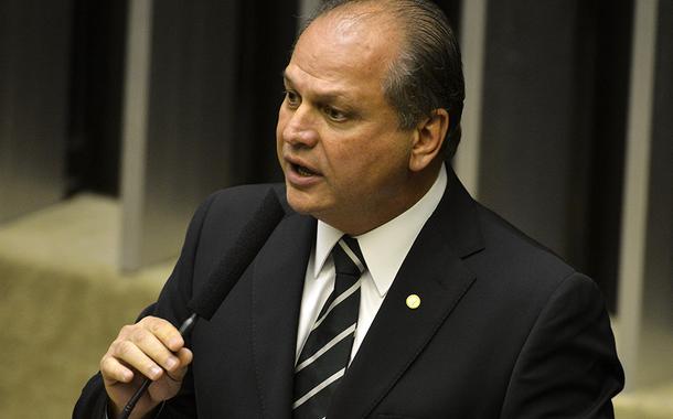 Deputado Ricardo Barros durante sessão de votação para presidente da Câmara dos Deputados.