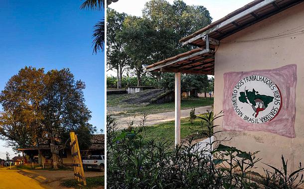 Entrada do assentamento Jacy Rocha. São 227 famílias espalhadas em 30 mil hectares de terra.