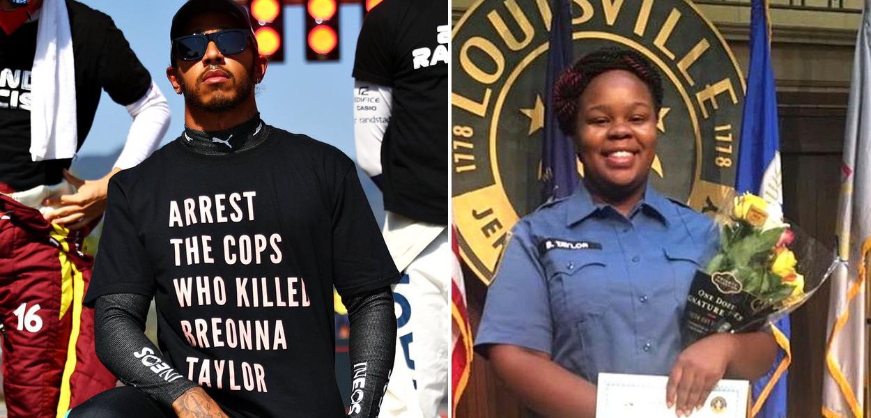 Lewis Hamilton e Breonna Taylor