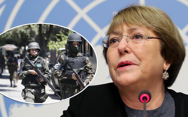 Forças Armadas e Michelle Bachelet