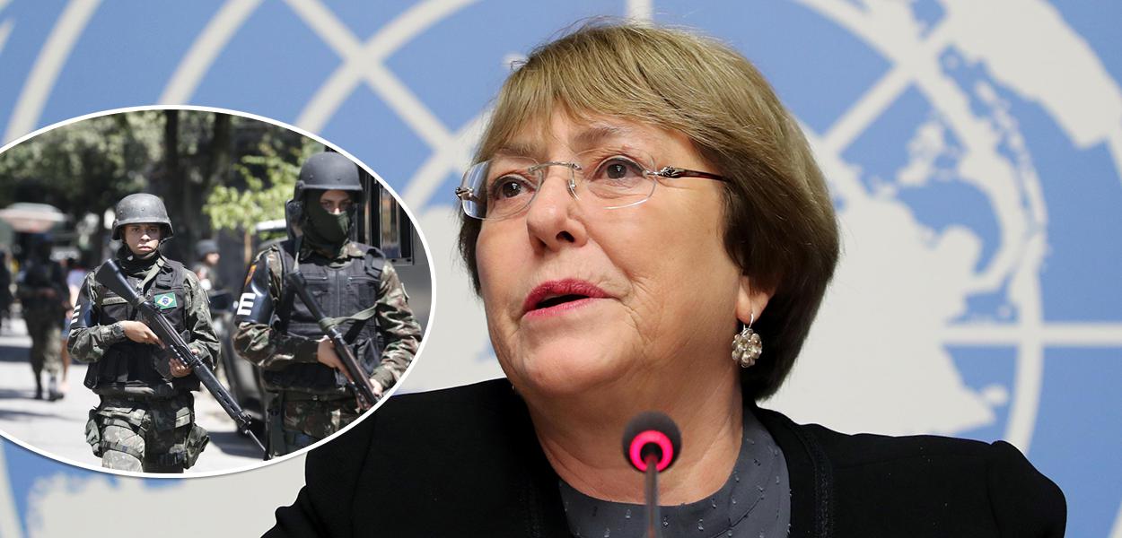 Forças Armadas e Michelle Bachelet