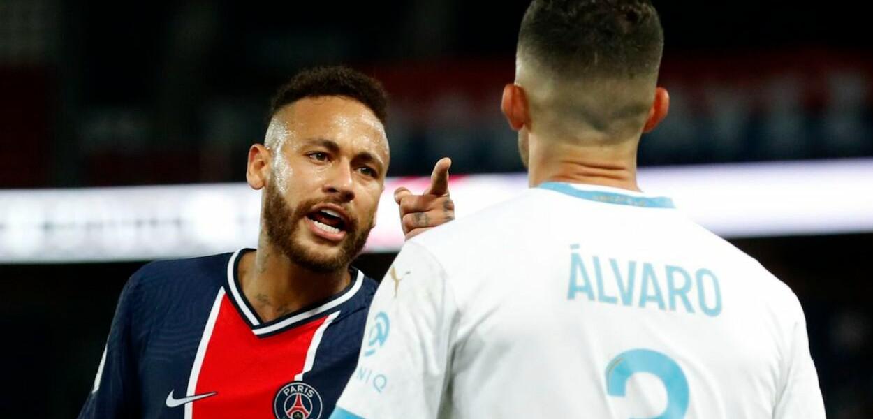 Neymar Jr. e Álvaro González