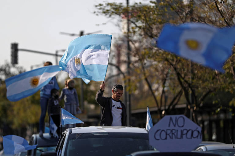 Protesto na Argentina