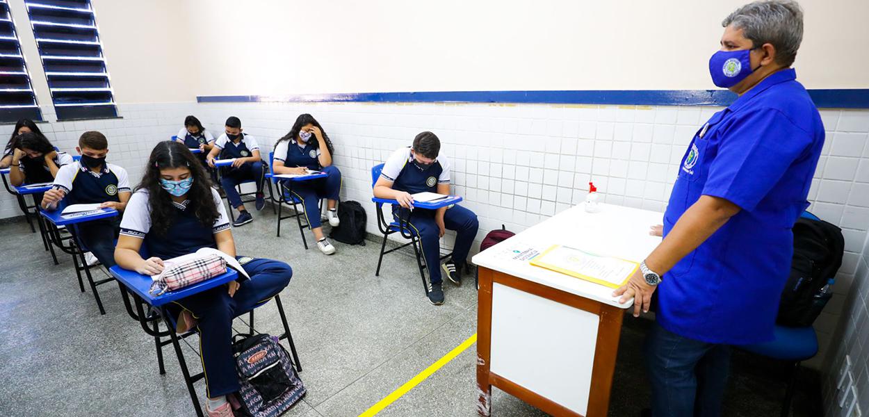 Alunos do Ensino Médio da rede estadual